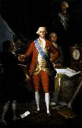 Francisco de goya y Lucientes The Count of Florida blanca oil painting artist